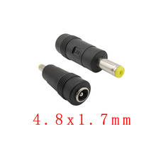 10Pcs 5.5x2.1mm Female to DC 4.8x1.7mm Male DC Power Connector Plug Conversion Head for Electrical Socket Notebook 2024 - buy cheap