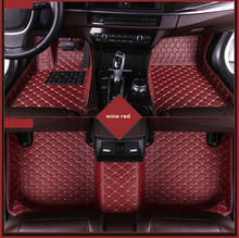 Custom car floor mat 7 seats for Toyota Prius Estima Previa Sienna LE XLE Alphard auto foot pad automobile styling 2024 - buy cheap