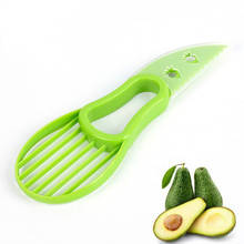 3 в 1, нож для резки авокадо, каши, масла, фруктов, резак, сепаратор целлюлозы, пластиковый нож, кухонные инструменты для овощей, кухонные гаджеты 2024 - купить недорого