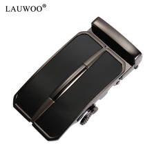 Mens Business Style Belt Black Pu Leather Strap Male Waistband Automatic Buckle Belts For Men Alloy automatic buckle head 2024 - buy cheap