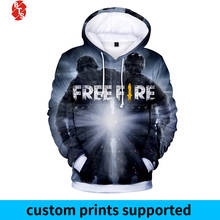 Popular Game Free Fire 2018 3D Printed Hoodies Women/Men Trendy Long Sleeve Hooded Sweatshirt Free Fire Casual Hoodies Plus Size 2024 - buy cheap