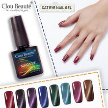 Clou Beaute New Arrivals Color Cat Eye Gel Nail Polish 10ml Nail Art Soak Off UV Top Coat Gel Nail Primer Glitter Gel Polish 2024 - buy cheap