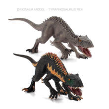Jurassic World Indominus Rex Action Figures Toy Simulation Savage Tyrannosaurus T-Rex Dinossauro Model Toy for Kids Gift 2024 - buy cheap