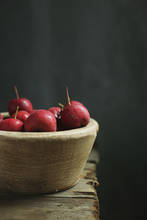 Cuencos de madera hechos a mano, pequeña madera maciza, utensilios para fruta, bandeja de pan, Sycamore, accesorios de fotografía de comida rústica 2024 - compra barato