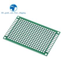 4x6 cm PROTOTYPE PCB 4*6 panel double coating/tinning PCB Universal Board double Sided PCB 2.54MM board 2024 - buy cheap