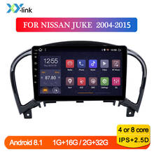 Radio Multimedia con GPS para coche, reproductor de vídeo con Android, accesorios de sistema de navegación, Bluetooth, No 2DIN, Dvd, Dvr, para NISSAN JUKE 2004-2015 2024 - compra barato