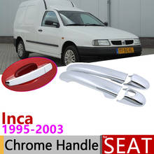 Cubierta de manija de puerta Inca de asiento cromado, accesorios de coche, pegatinas, juego de molduras, 1995, 2003, 1996, 1997, 1998, 1999, 2000, 2001, 2002 2024 - compra barato