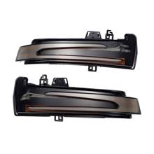 Espelho retrovisor automotivo com led, seta indicadora de seta dinâmica, para mercedes benz a b s c e gla glk w176 w245 w204 2024 - compre barato