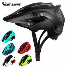 WEST BIKING-Casco ultraligero para ciclismo de montaña, protección solar, moldeado integralmente 2024 - compra barato