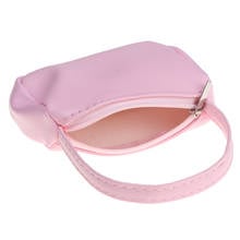 Elegante rosa zíper bolsa saco de pano para boneca americana de 18 polegadas roupas 2024 - compre barato