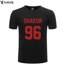 Camiseta con estampado de Tupac Shakur 96 para hombre, camisa de manga corta de algodón, estilo Hip Hop, ropa de calle, música, Rock, 2PAC 2024 - compra barato