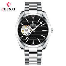 Men's Mechanical Watch Automatic Business Men Skeleton Watch Waterproof Stainless Steel Brand Silver Tourbillon Wrist Watches 2024 - buy cheap