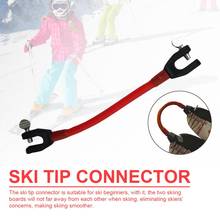 Ski Board Holder Elastic Clip Latex Kids Beginner Winter Skiing Accessories Control Speed Protection Ski Tip Connector Wholesale 2024 - buy cheap