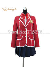 Anime Guilty Crown YUZURIHA INORI Girl Uniform Cosplay Costume Custom-Made 2024 - buy cheap