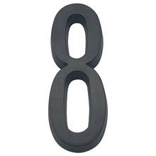 Aged Bronze 4" 101mm House Number Sticker Adhesive Door Number for House Digits Zinc Alloy Mailbox Address Sign #8 2024 - buy cheap