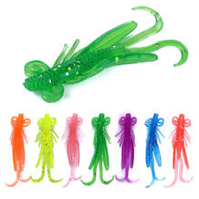 10pcs 6cm 2g Soft shrimp Lure Fishing Wobblers Silicone Bait Carp Bass Pike Fishing Gear 2024 - buy cheap