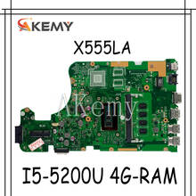 X555LA Motherboard For Asus X555LP X555LD X555LJ X555LB X555LF laptop Motherboard X555LAB Mainboard test 100% OK I5-5200U 4G-RAM 2024 - buy cheap