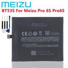 Original 3060mAh BT53S Replacement Mobile Phone Battery For Meizu Pro 6S Pro6S M570Q-S Pro 6 Smartphone Batteries 2024 - buy cheap