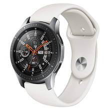 22 мм 20 мм ремешок для Galaxy watch 42 мм 46 мм samsung gear S3 Frontier Браслет спортивный ремешок силиконовый ремешок для huawei watch gt 2024 - купить недорого