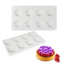 Pastry Tart Mould 3D Mousse Cake Dessert Pan Silicone Cake Mold For Baking Mousse Tartlet Decoration Cake Tools 2024 - buy cheap