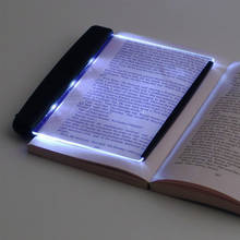 Волшебный плоский светодиодный книжный светильник, ночник для чтения, портативный, для путешествий, общежития, светодиодный настольный светильник для защиты глаз для дома, спальни, офиса 2024 - купить недорого