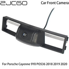 Car Front View Parking LOGO Camera Night Vision Positive Waterproof for Porsche Cayenne 9Y0 PO536 2018 2019 2020 2024 - buy cheap