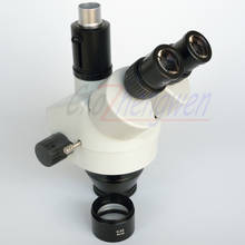 FYSCOPE-Cabeza de microscopio estéreo con Zoom Trinocular, lente Can simull Focal, 3,5x-45X 2024 - compra barato