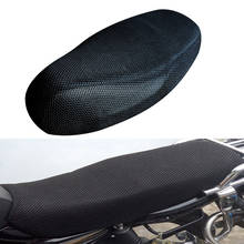 1pc 3d proteção solar almofada do assento da motocicleta capa moto respirável acessórios de isolamento térmico para yamaha ybr 125 2024 - compre barato