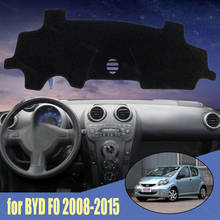 Car Inner Dashboard Cover Capet Cape for BYD F0 2008-2015 Dashmat Sunshade Pad Cover Dash Mat 2024 - buy cheap