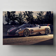 Pagani Huayra Roadster-carteles de supercoches cabriolet, arte de pared, papel tapiz impreso, Pinturas Modernas en lienzo para decoración de sala de estar 2024 - compra barato