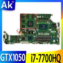 LA-E911P Laptop motherboard For Acer A715-71G original mainboard I7-7700HQ GTX1050 2024 - compre barato