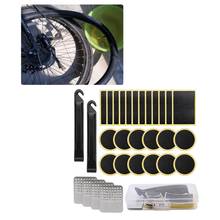 Bicycle Tire Repair Kit with Plastic Bike Tire Lever Glueless Patches Metal Rasp  2024 - buy cheap