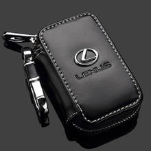 1pc High end couple gift pendant car key pack for Lexus badge leather metal Keyring men's classic keychain 4S auto accessories 2024 - buy cheap