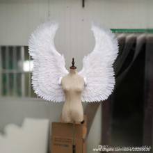 High Quality Beautiful White Angel Wings Nice Fairy Wings Creative Magazine Shooting Props Wedding Decorations Cosplay Costume 2024 - buy cheap