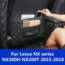 Para lexus nx série nx300h nx200t 2015-18 assentos cuidado protetor de assento traseiro assento anti-pontapé almofada assento capa automotivo modificado 2024 - compre barato