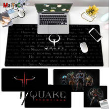 MaiYaCa New Printed Quake Champions gamer play mats Mousepad Rubber PC Computer Gaming mousepad 2024 - buy cheap