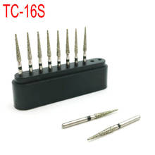 10pcs/box  Dental Diamond Burs Drills Super Coarse Polishing Burs FG 1.6mm for High Speed Handpiece Dentist Tool 2024 - buy cheap