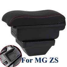 Reposabrazos para MG ZS, consola central de coche, caja de almacenamiento, reposabrazos, piezas interiores, accesorios, consola central, decoración, carga USB 2024 - compra barato