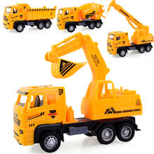 Дети моделирование инженерный автомобиль игрушка экскаватор модель игрушки грузовик модель автомобиля игрушка подарок для детей 2024 - купить недорого