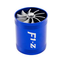 Car Turbocharger Auto Turbo Kit Turbo Compressor Fuel Saver Fan Rubber F1-Z Double Turbine Car Saving Efficiency Supercharger 2024 - buy cheap