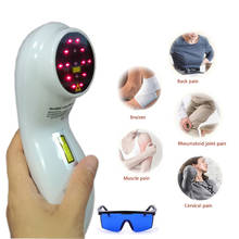 LLLT 650nm and 808nm cold Laser Physical Therapy Device Back Pain Neck Pain Shoulder Pain Reliever with Free Safety Goggles 2024 - buy cheap