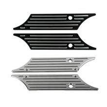 Motorcycle Hard Saddlebag Latch Cover Face For Harley Touring Street Glide Road King 93-13 2024 - buy cheap