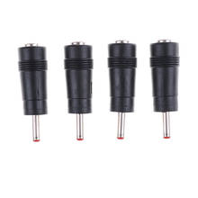 4pcs DC Converter Head DC5.5 * 2.1 mm Female To 3.5*1.35mm Male DC Power  Big Turn Small Adapter 2024 - buy cheap