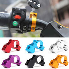 1 Pairs Motorcycle Bicycle Handle Rearview Mirror Fixed Bracket Mounting Rack Bracket For 21-25mm Handlebar 5 Colors 2024 - buy cheap