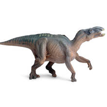 Юрский дракон Iguanodon ручной работы Коллекционная модель моделирование Плотоядный динозавр фигурка игрушка обучающая пластиковая декорация подарок 2024 - купить недорого