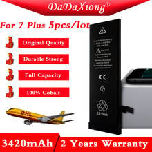 2022 100% Original 5pcs/Lot DaDaXiong Factory Battery For IPhone 7P 7Plus 7 Plus 0 Cycle 3420mAh Replacement Repair Parts 2024 - buy cheap