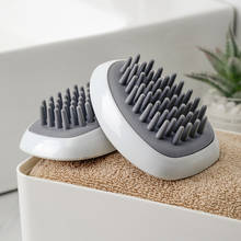 Washing Comb Body  Massage Brush Silicone Head Hair Massager Shampoo Scalp Massage Brush Body Shower Brush Bath Spa Slimming 2024 - buy cheap