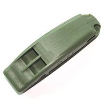 New Portable Outdoor Survival Rescue Emergency Plastic Whistle With Clip 2024 - buy cheap