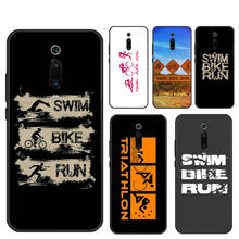 Swim Bike Run Triathlon Case For POCO X3 Pro X3 GT F1 F3 M3 M4 X4 Pro Cover For Xiaomi Mi 11 Lite 12 10T 11T Pro 2024 - buy cheap
