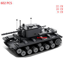 hot military WWII technical Soviet Army KV-1 tank vehicles The Winter War weapon equipment bricks model Building Block toys gift 2024 - buy cheap